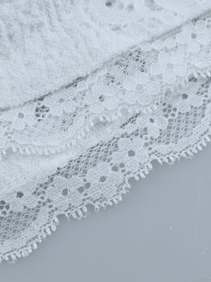 Off-the-shoulder, Fitted Waist, Lace Flared Sleeve Long Dress