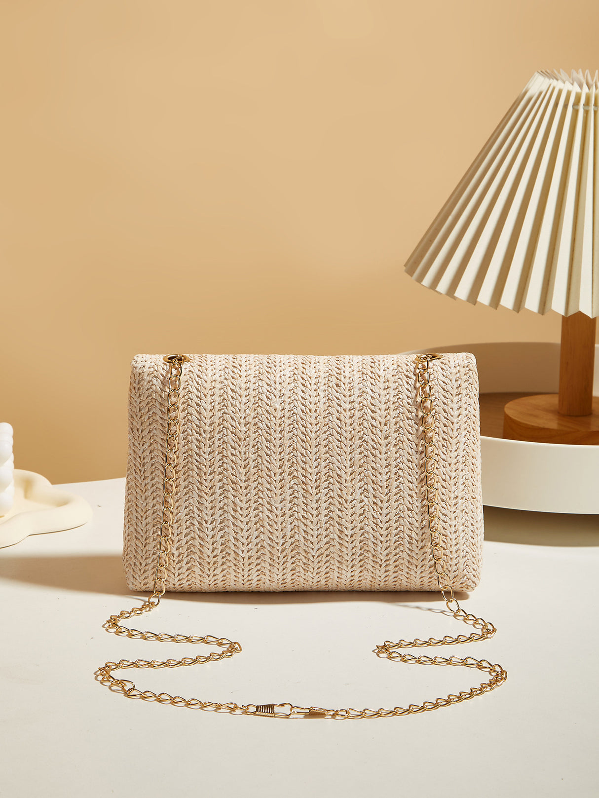 Vacation Straw Crossbody Bag
