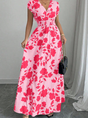 Hit Flowers Plants And Flowers Maxi Dresses