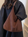 Large Capacity Suede Shoulder Bag