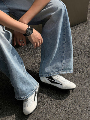 Color-blocked German Training Casual Shoes