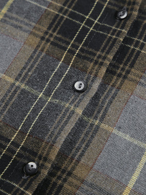 Liber Autumn Women's Plaid Plaid Shirts
