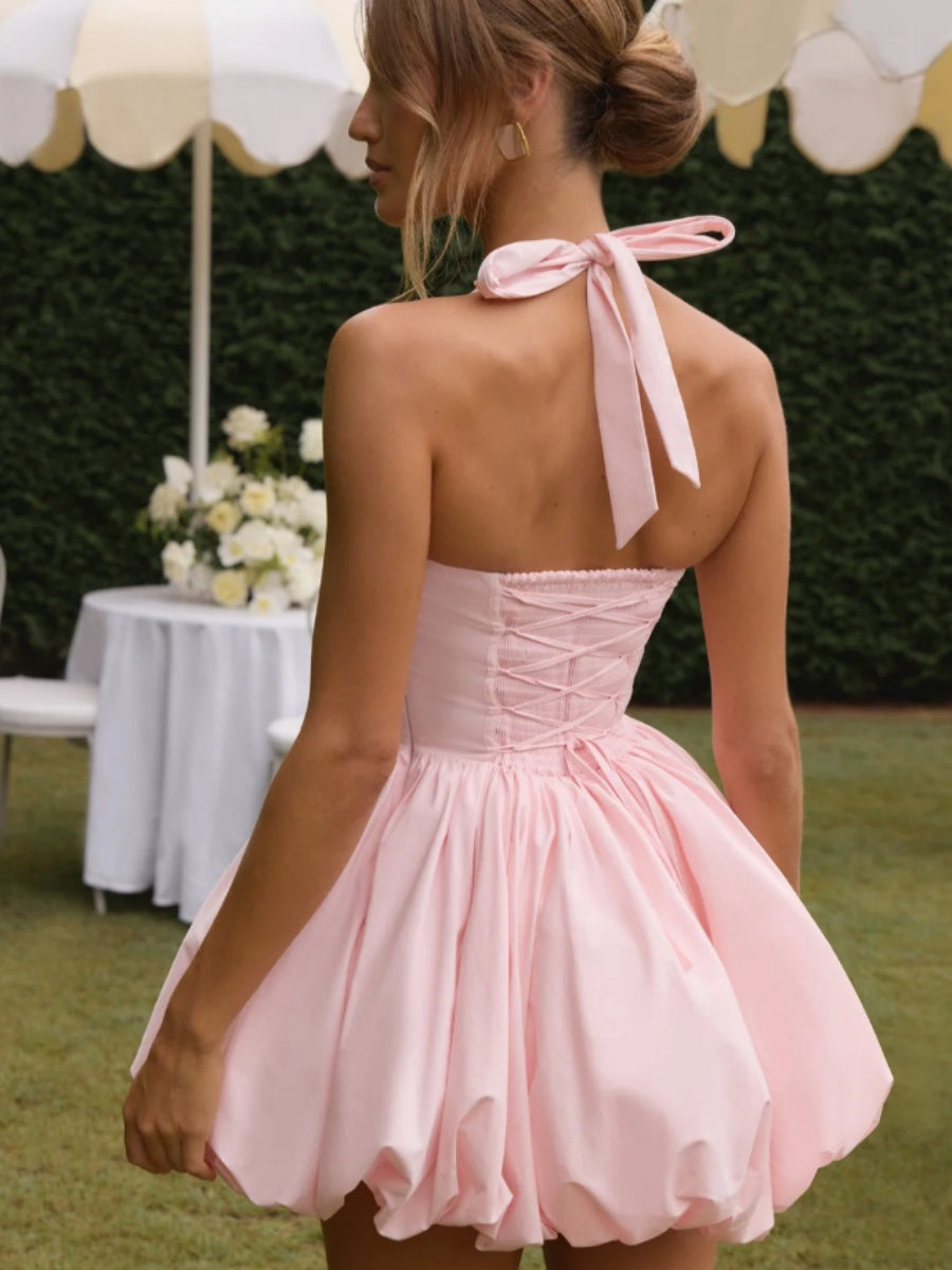 Robes courtes et mini à dos nu et tutu