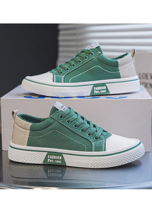 Liber Four Seasons Colorblock Canvas Men's Casual Sports Shoes