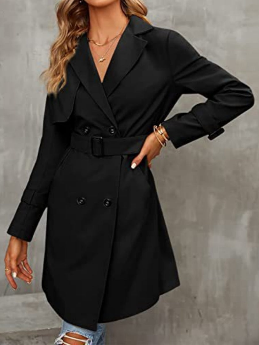 Belt Mid-length Trench Coats