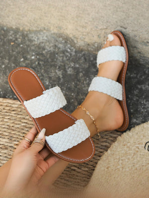 Woven Flat Sandals