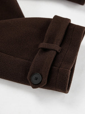 Liber Autumn Women's Woolen cloth Solid Color Jackets