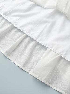 Pure Cotton Sexy Backless Exclusive Beach Mini&Short Dresses