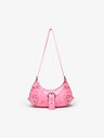 Stylish And Edgy Motorcycle Studded Shoulder Bag