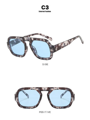 Leopard Print Sunglasses