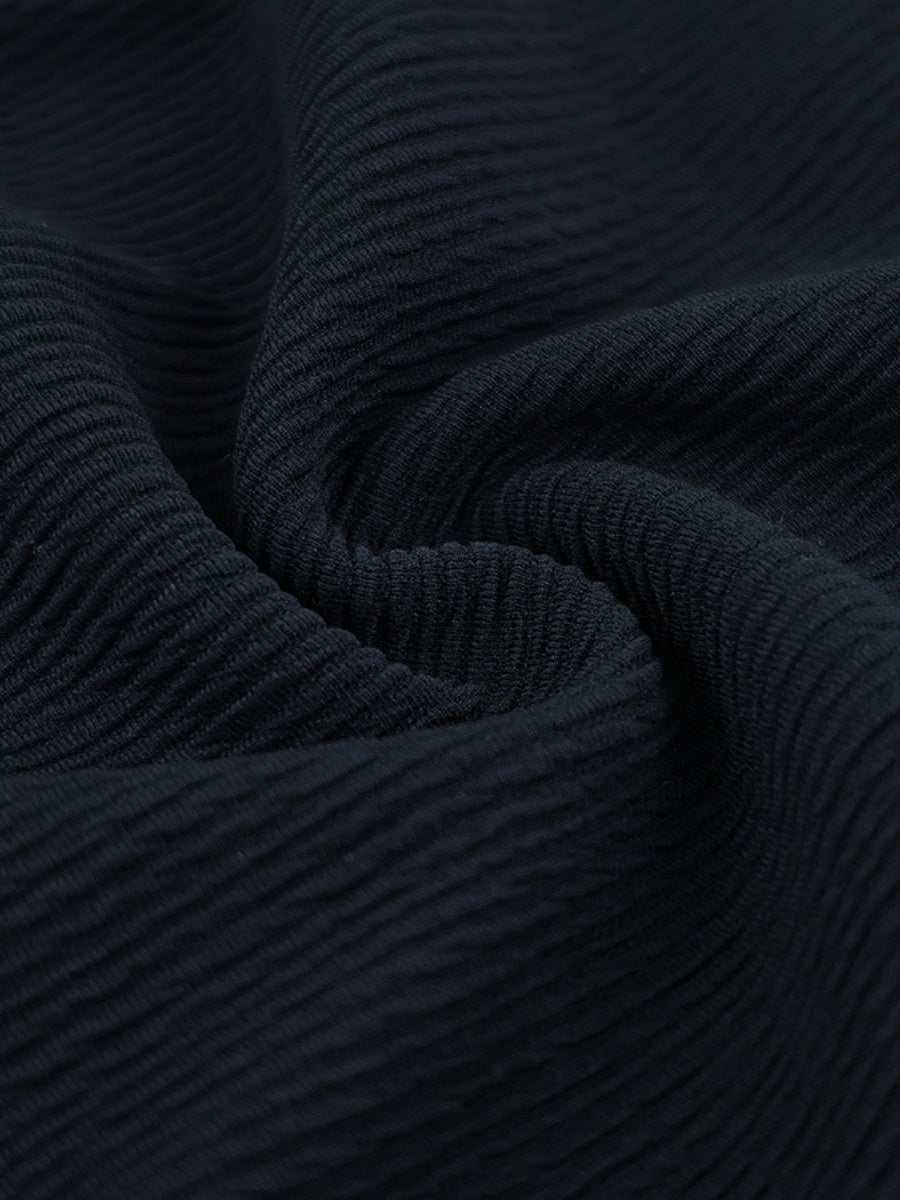 Robes maxi en tricot à pompons et patchwork de raphia uni