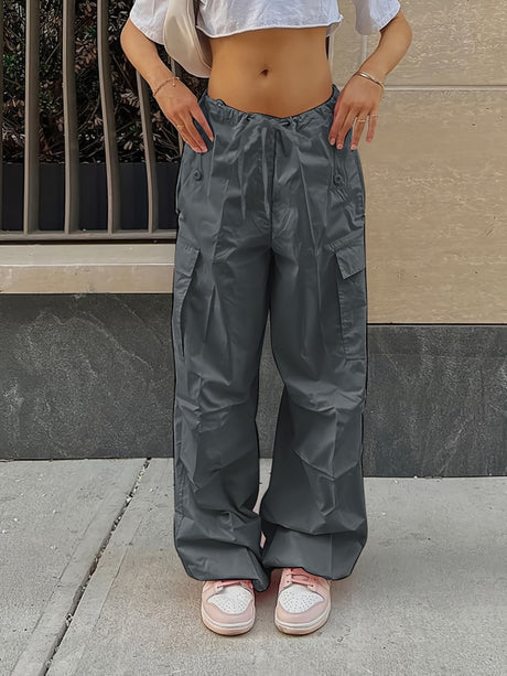 Low-rise Drawstring Jogger Pants