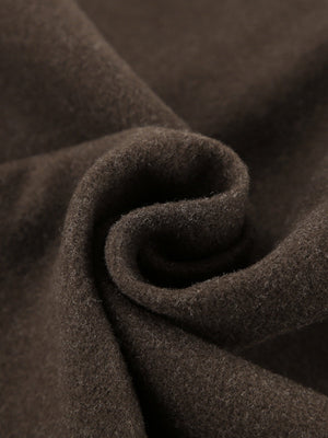 Brown Zip-Front Jacket