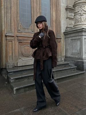 Liber Autumn Women's Belt Jackets
