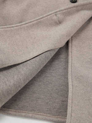 Double-Breasted Short Pea Coat