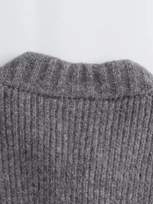 Liber Autumn Women's Knitting Sweatshirts&Hoodies