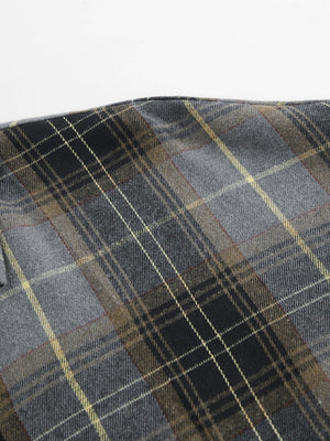 Liber Autumn Women's Plaid Plaid Shirts