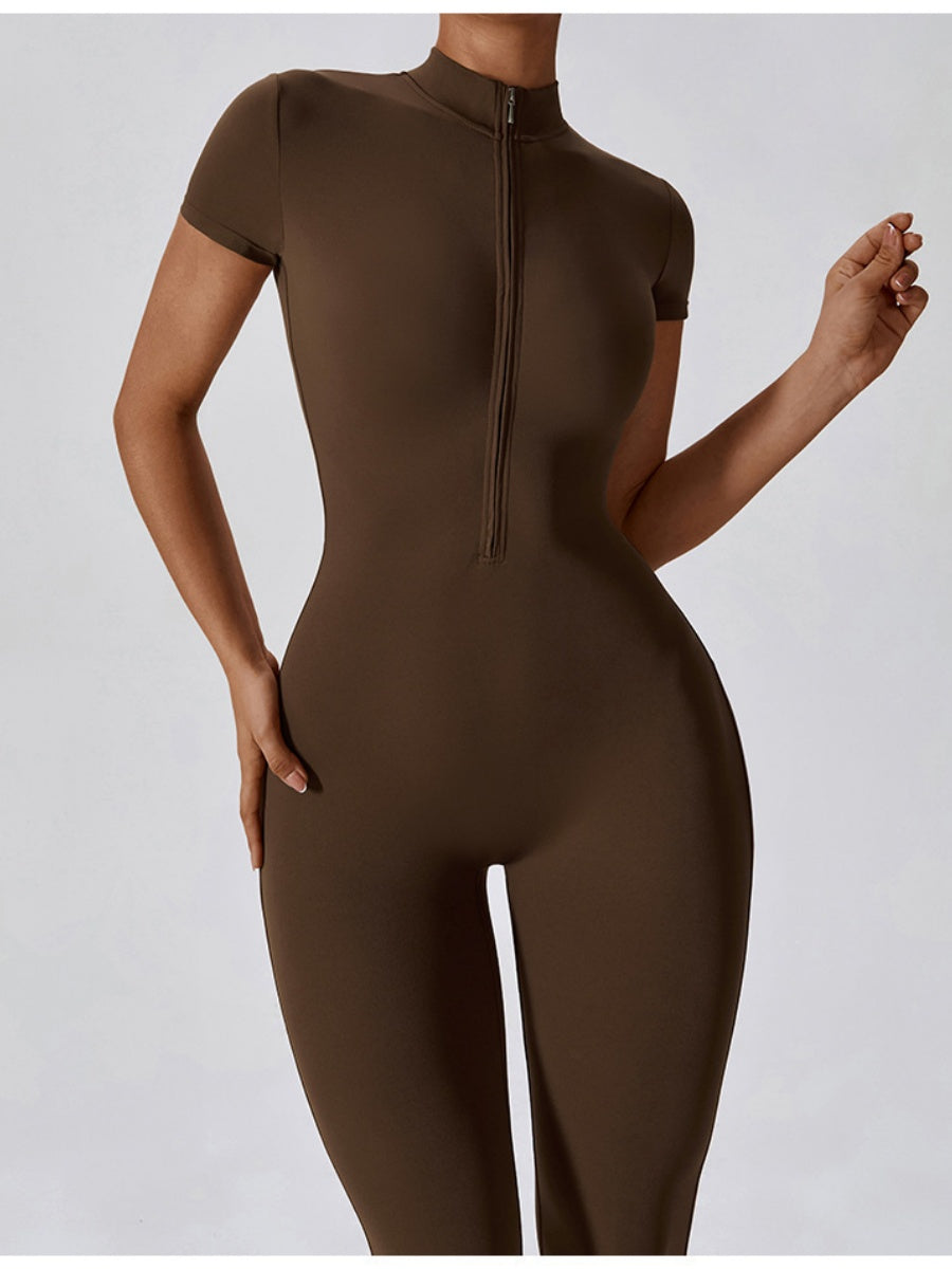 Liber Autumn Women's Zipper Bodysuit