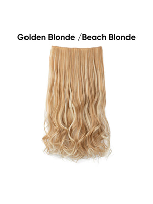One-piece Five-piece Hair Extension Long Curly Wavy Wig