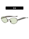 Small Oval-shaped Sunglasses