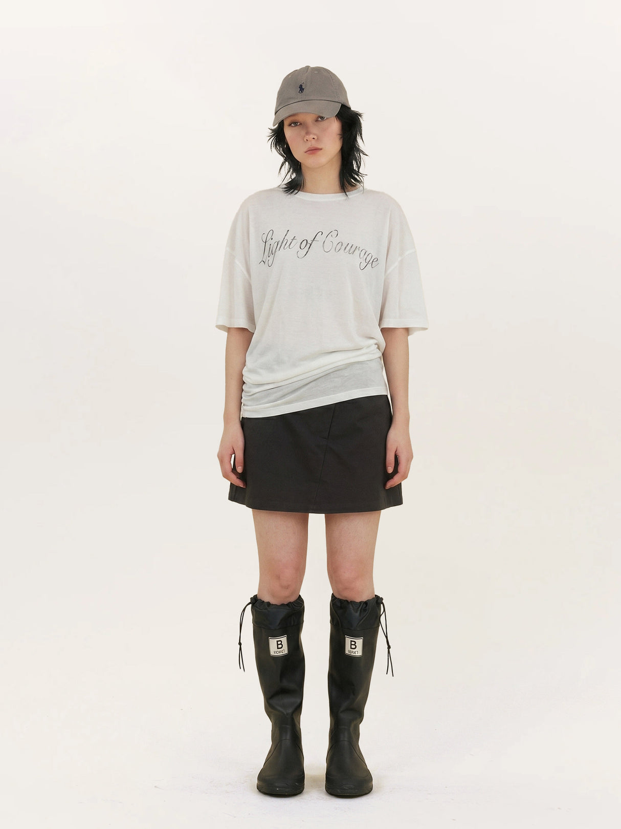 Creative Asymmetrical Print Top