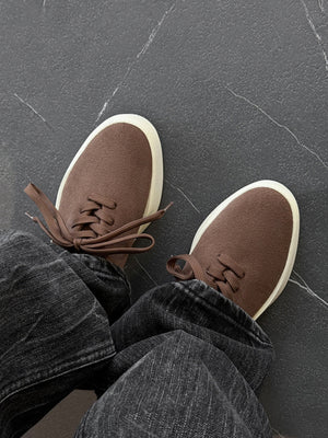 Suede Platform Sneakers