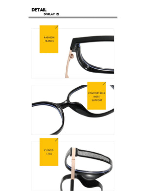Large-frame Fashion Glasses