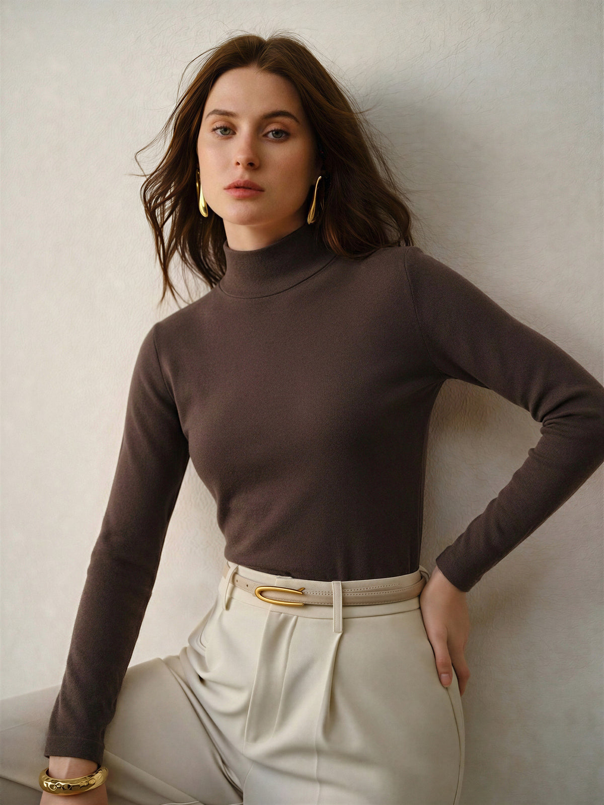 Turtleneck Base Layer Sweater