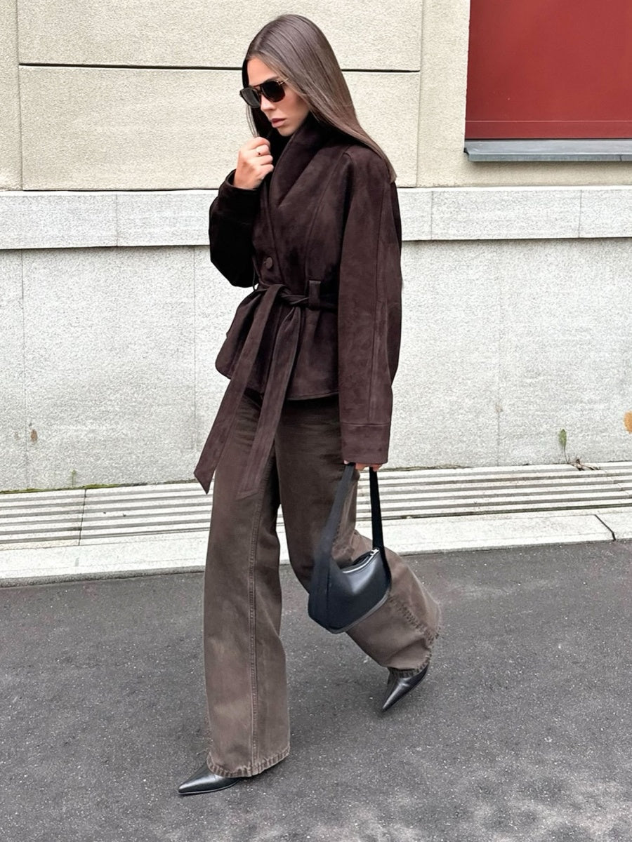 Liber Autumn Women's Belt Jackets