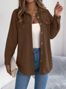Loose-fitting Solid Color Women's Casual Shirt