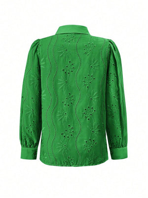 Liber Spring Women's Hole Plants and Flowers Shirts