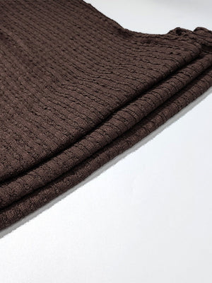 【EXPÉDITION NORMALE】Robes maxi moulantes sans manches à col montant en maille