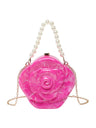 Floral Evening Shoulder Bag