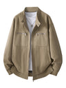 Retro Harrington Distressed Locomotive Tooling Jackets