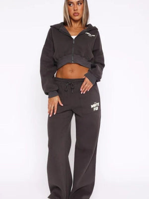 Liber Autumn Women's Thread Letter 2-piece Sets