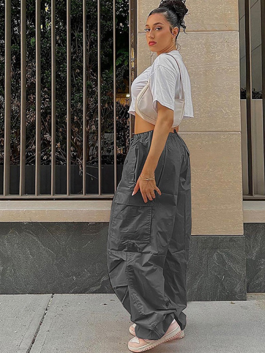 Low-rise Drawstring Jogger Pants