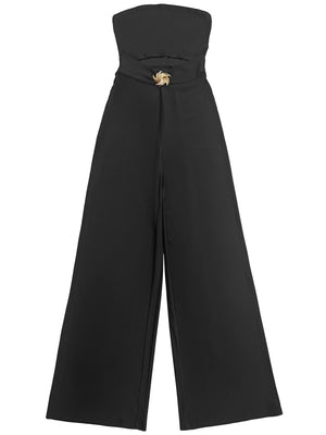 Navel Tube Top Jumpsuits