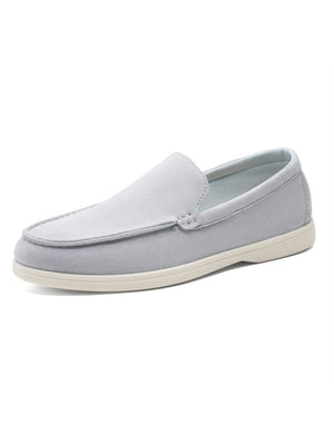 Suede Slip-on Loafers