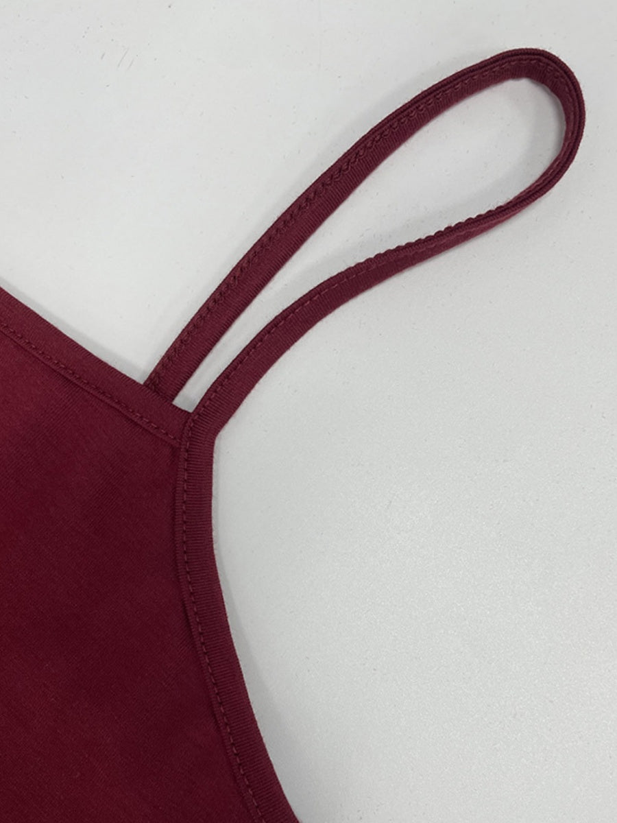 【SHIP AS USUAL】Suspenders Tank Tops Drawstring Pants Loose-fit 2-piece Sets