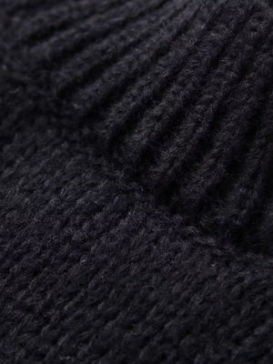 Medium high collar Splicing Sweaters