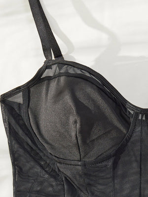 Mesh Perspective Bodysuits