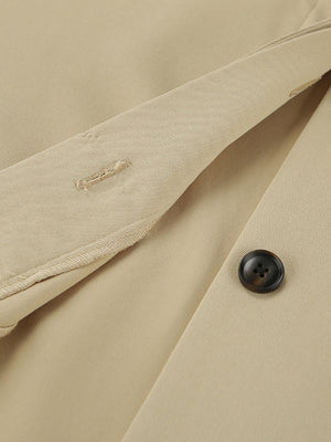 Liber Autumn Women's Trench Coats Solid Color Jackets
