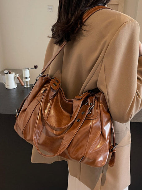 Large Capacity Shoulder Bag For Commuting