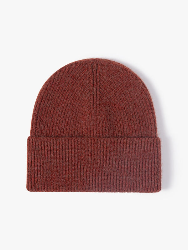 XL Slouchy Beanie, Thick Knit Winter Hat for Large Heads, Extra Warm Skull Cap, One Size