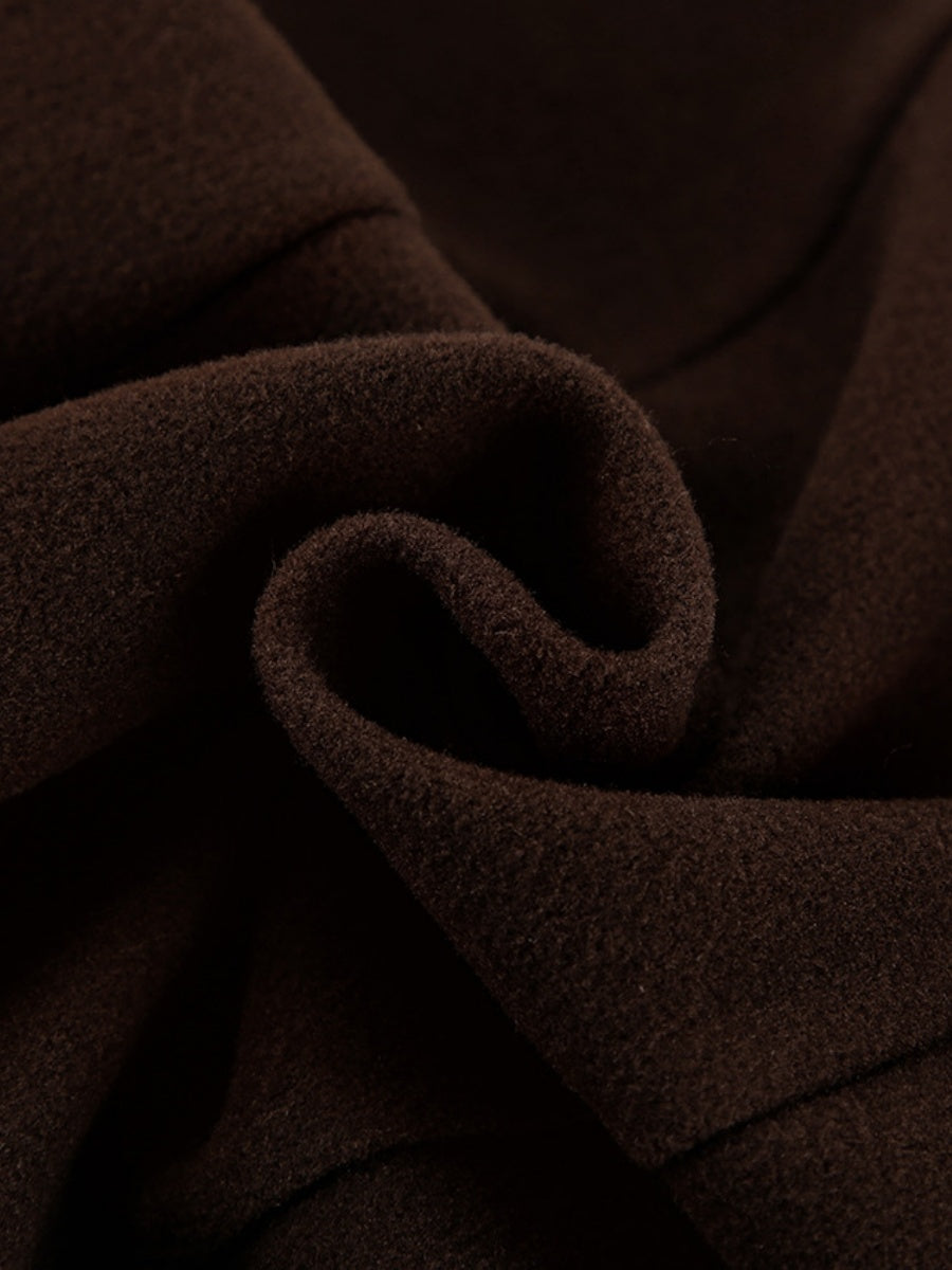 Liber Autumn Women's Woolen cloth Solid Color Jackets