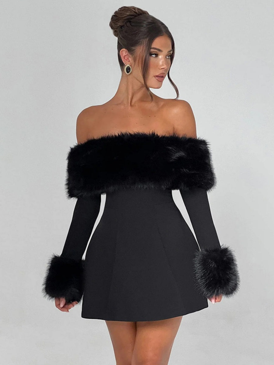 Liber Autumn Women's Backless Mini&Short Dresses