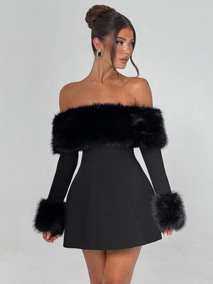Liber Autumn Women's Backless Mini&Short Dresses