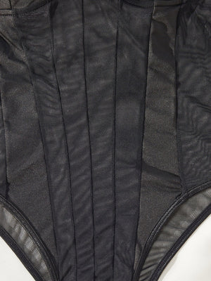 Mesh Perspective Bodysuits