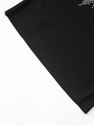 Black Women's Hot Diamond Long sleeve T-shirts