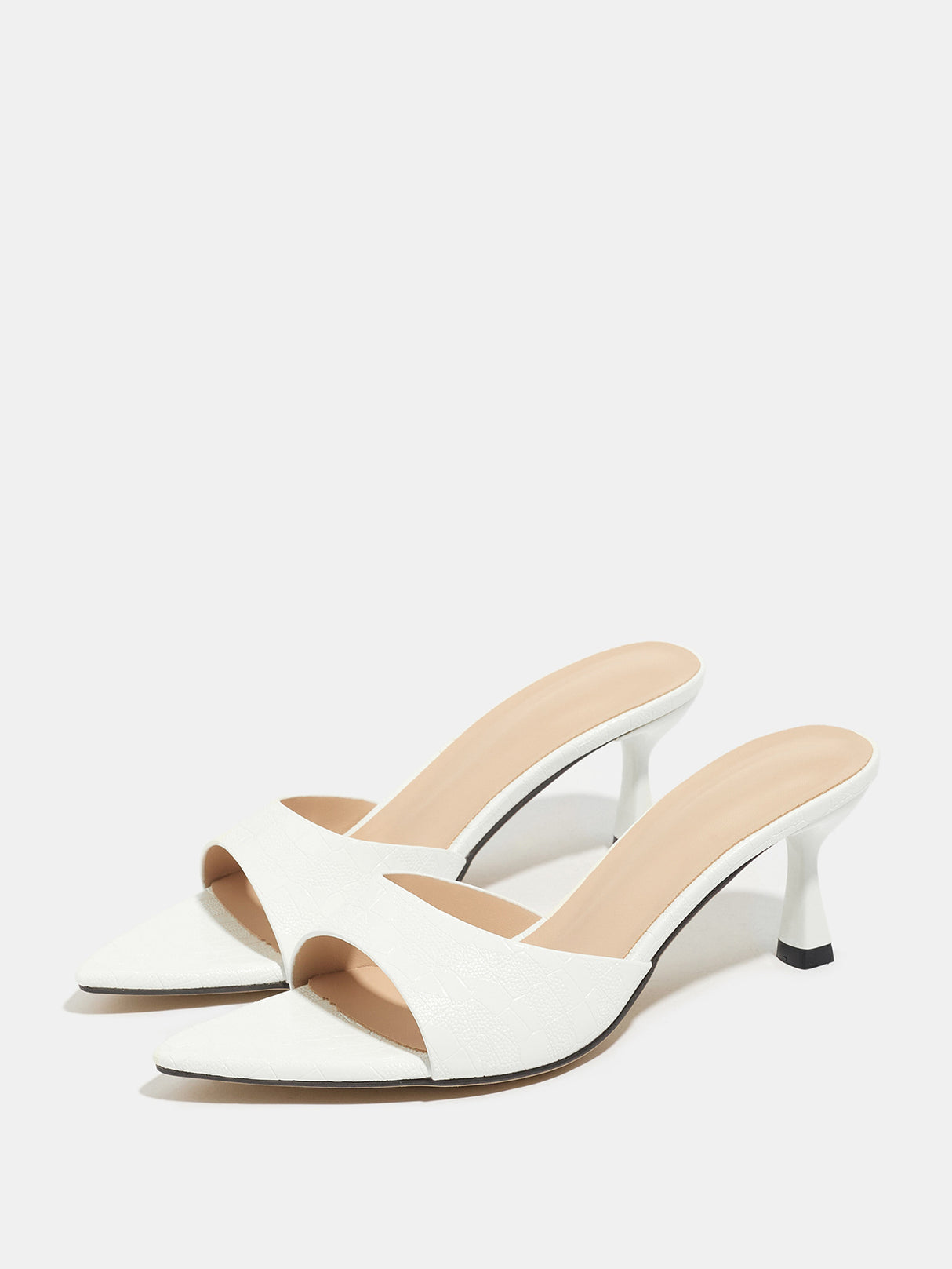 Elegant Pointed-toe High-heeled Sandals